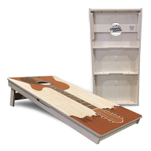 Guitar Design Cornhole Boards - Professional Tournament Series