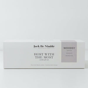 Host With The Most Soy Candle Gift Set (Woodsy)