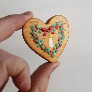 Hand-Painted Hearts :: Christmas Edition ✨ Dennehey Design Co.