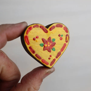 Hand-Painted Hearts :: Christmas Edition ✨ Dennehey Design Co.