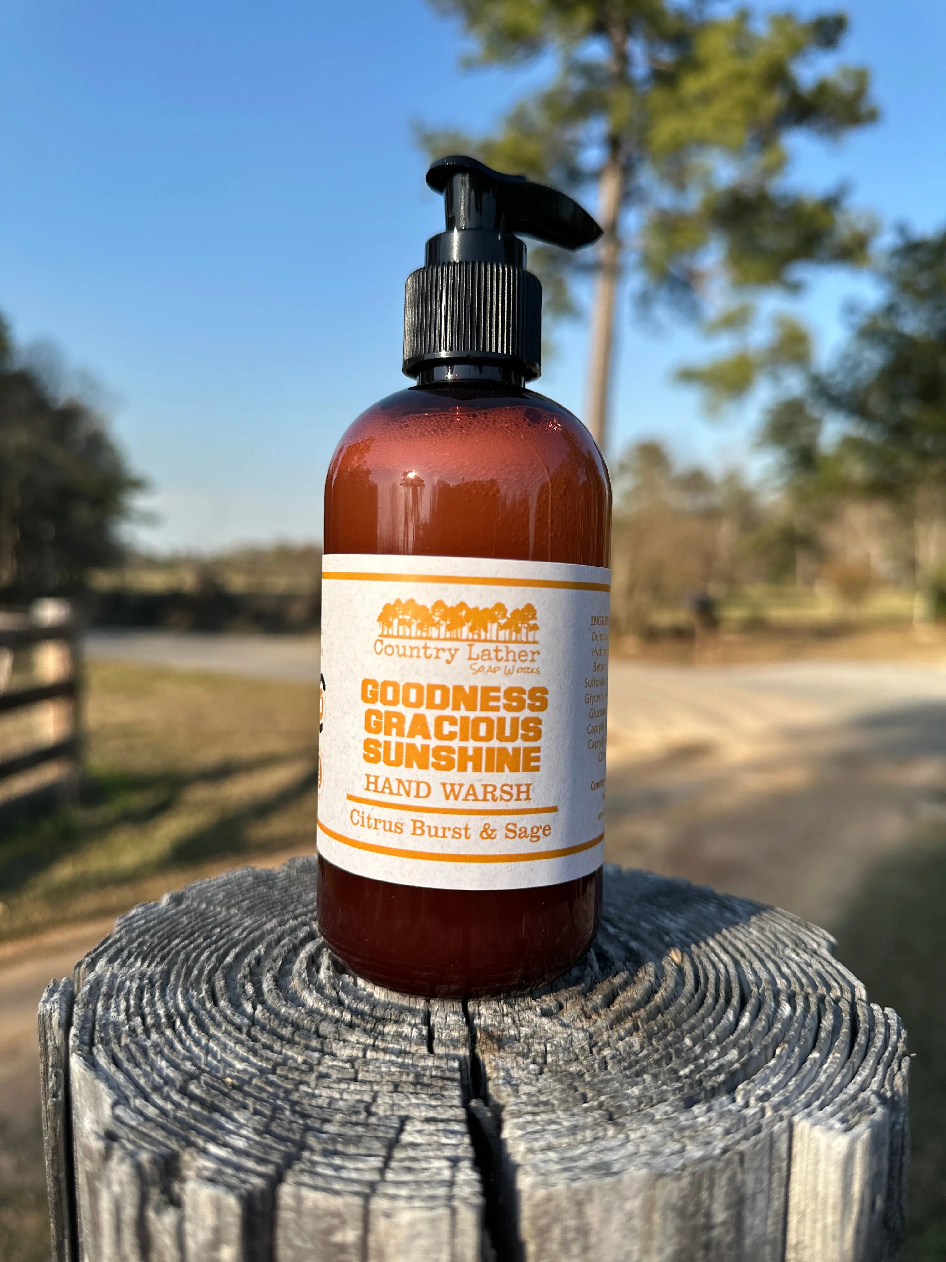 Country Lather hand wash gift set