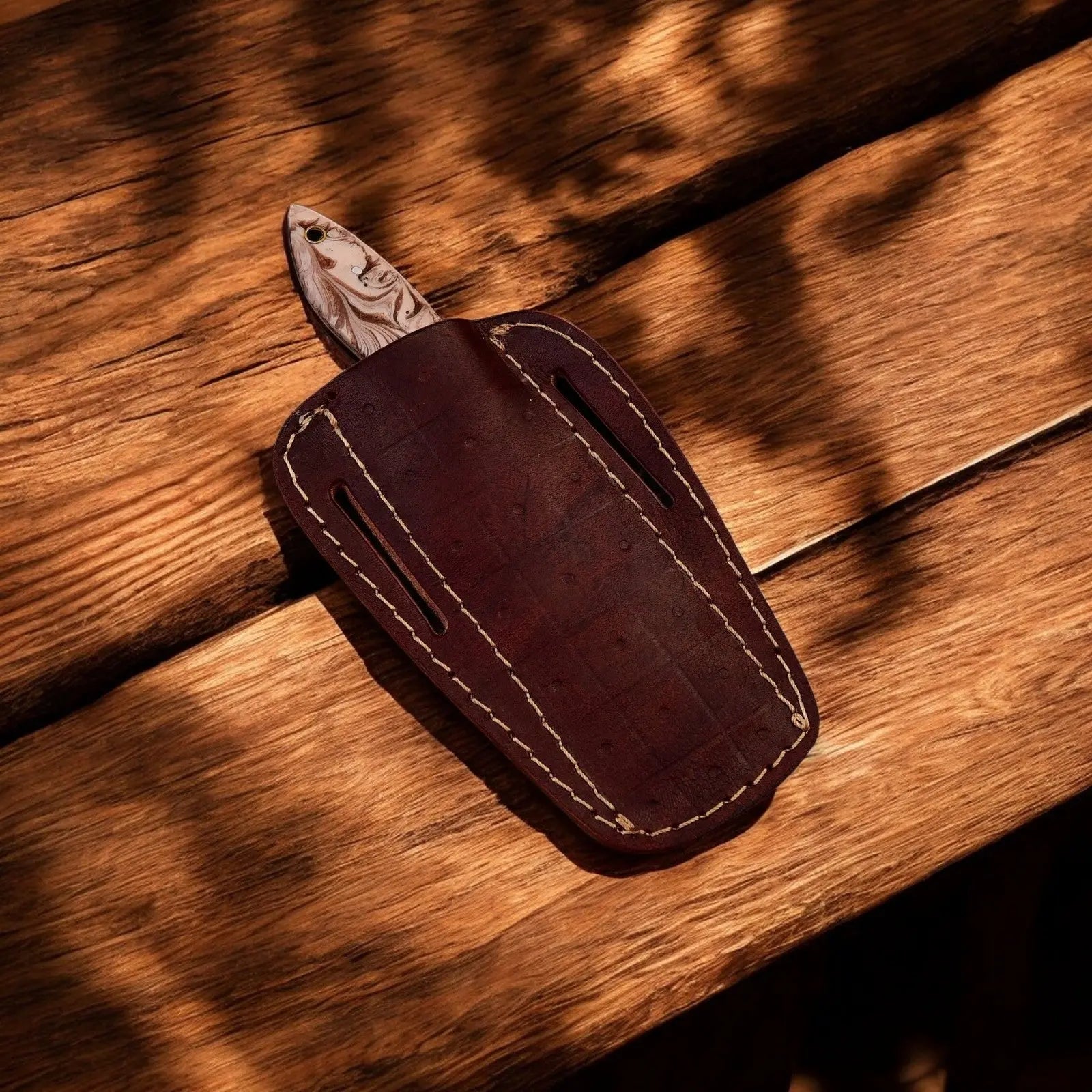 Handmade Bull Cutter Knife – High-Carbon Steel Blade Damascus Knife Store