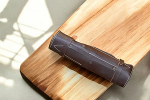 Handmade Damascus Kitchen Knives Set – Epoxy Resin Handles Damascus Knife Store