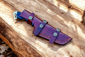 Handmade Damascus Tanto Hunting Knife with Micarta Handle Damascus Knife Store
