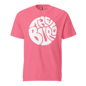 Hattiesburg Mississippi T-Shirt - The Burg Hub City Tee - Comfort Colors - Retro Design, Cotton Blend