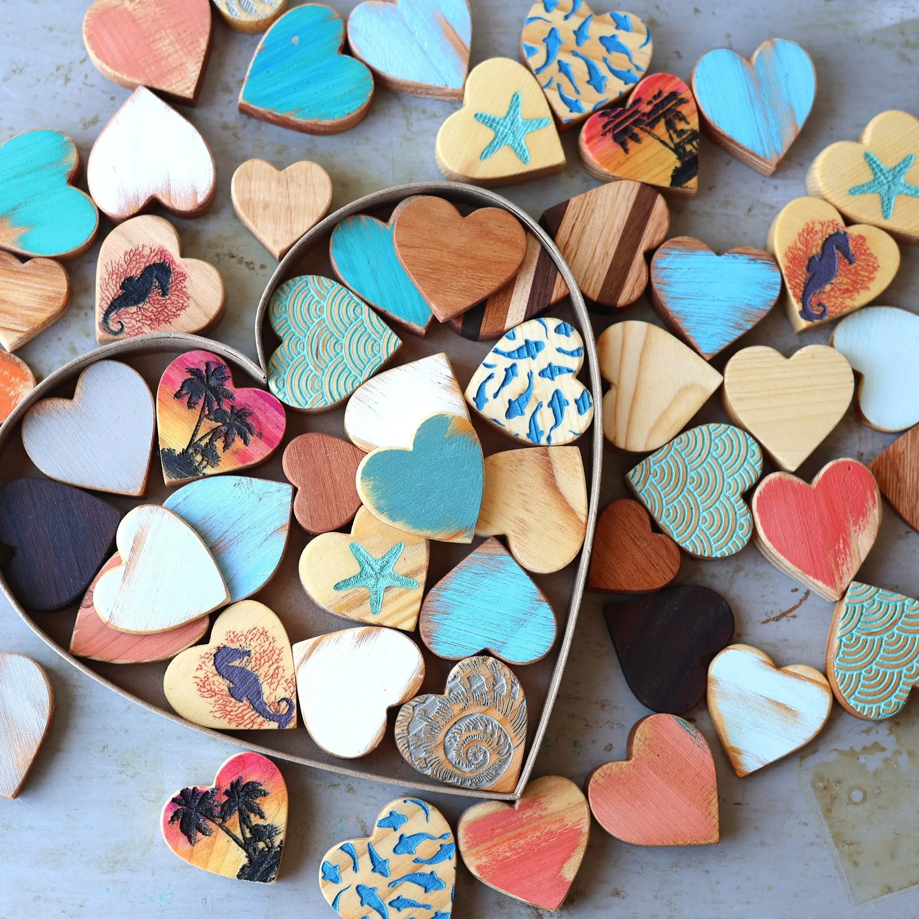 Heart-Shaped Mystery Boxes :: Beach Dennehey Design Co.