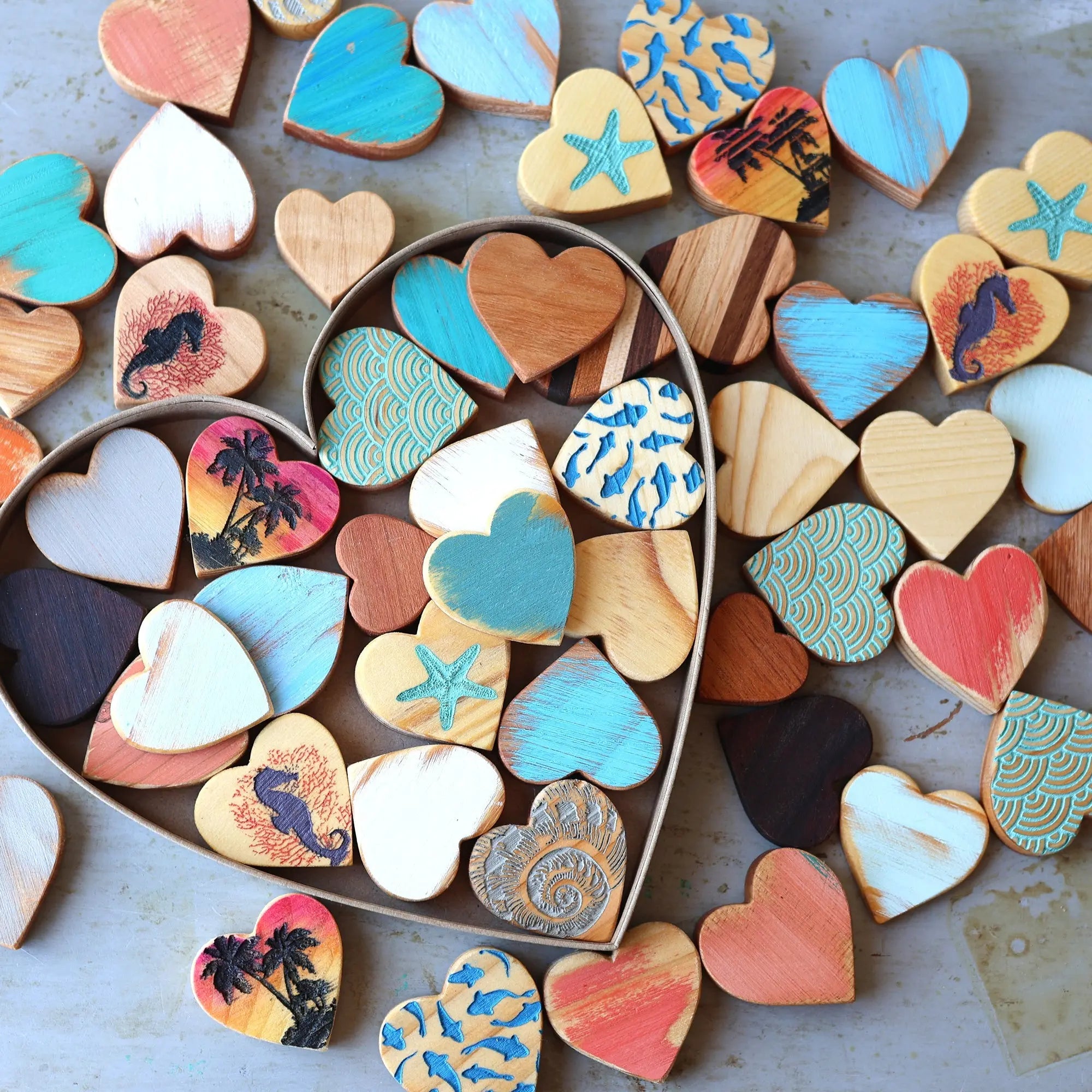 Heart-Shaped Mystery Boxes :: Beach Dennehey Design Co.