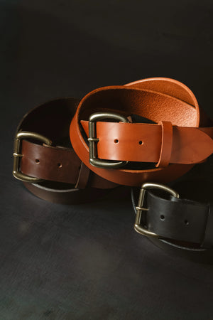 Heavy Duty Belt - Walnut Loyal Stricklin