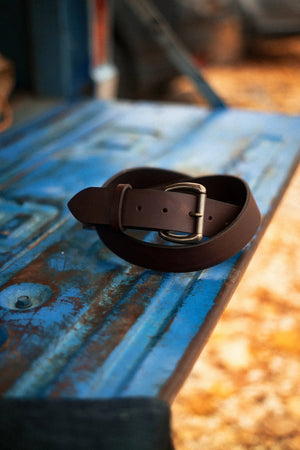 Heavy Duty Belt - Walnut Loyal Stricklin