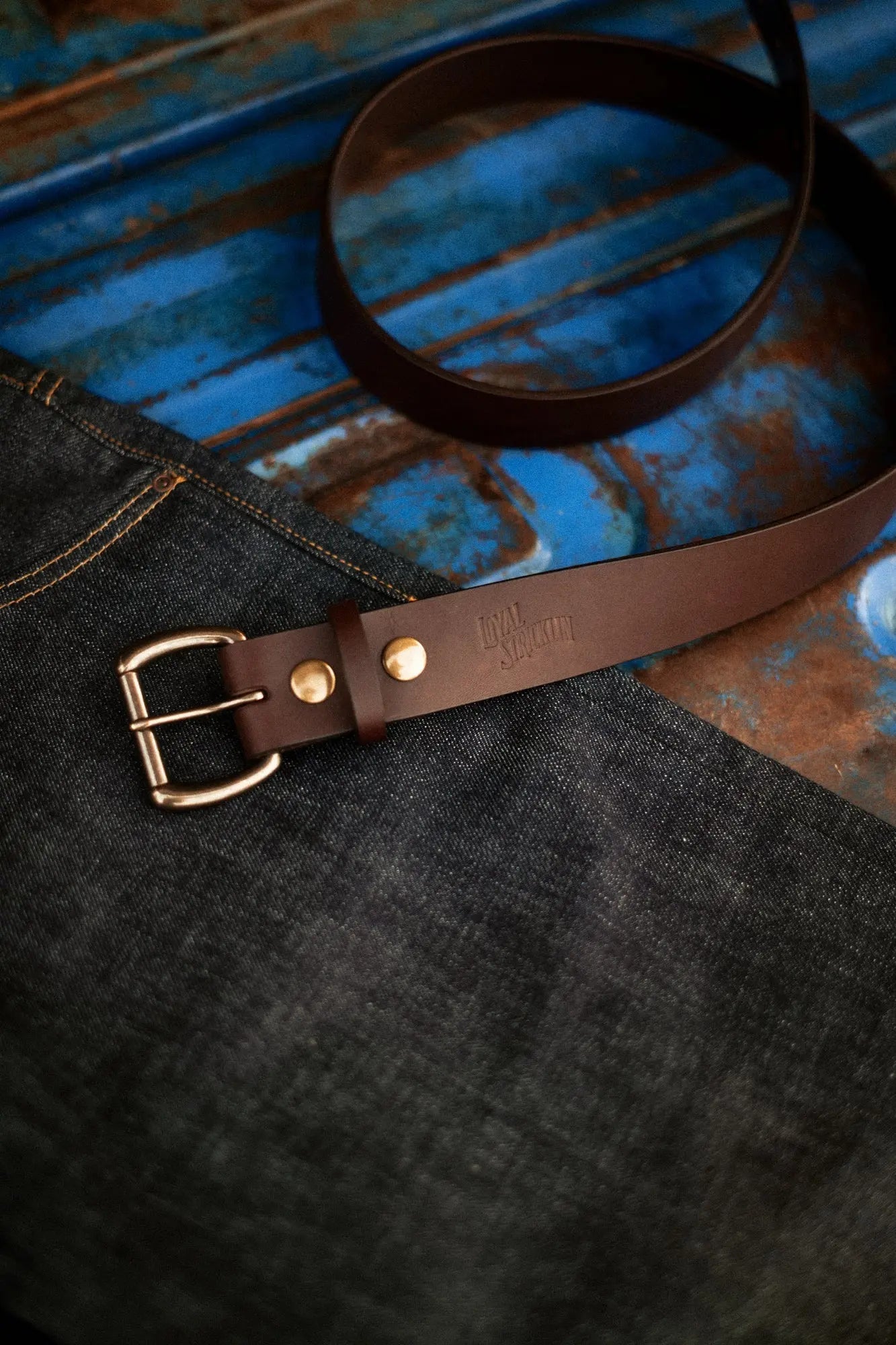 Heavy Duty Belt - Walnut Loyal Stricklin