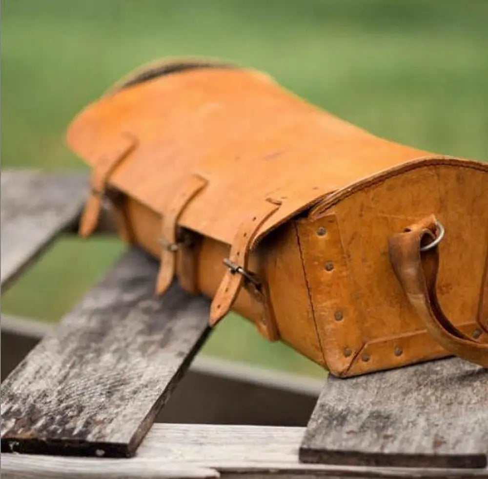 Heritage Leather Tradesman Bag Mission Mercantile Leather Goods