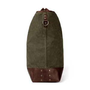Heritage Waxed Canvas Original Ice Block Tote Bag Mission Mercantile Leather Goods
