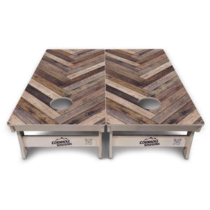 Herringbone Cornhole Boards - Professional Tournament Series