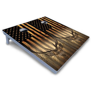 Hidden Deer & Fish Cornhole Boards - All Weather Series Cornhole Solutions