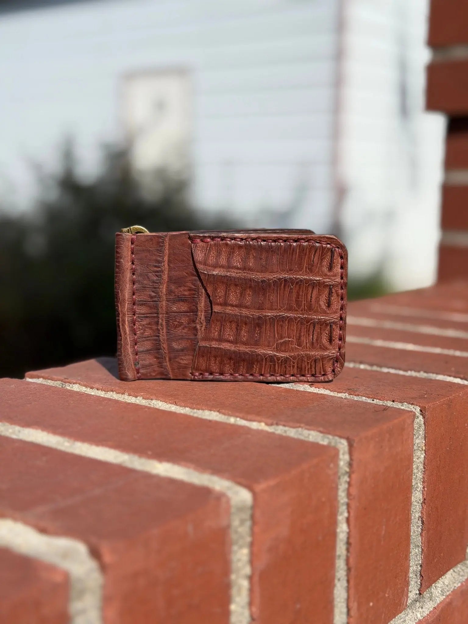 High end leather money clip wallets Kw Leatherworks