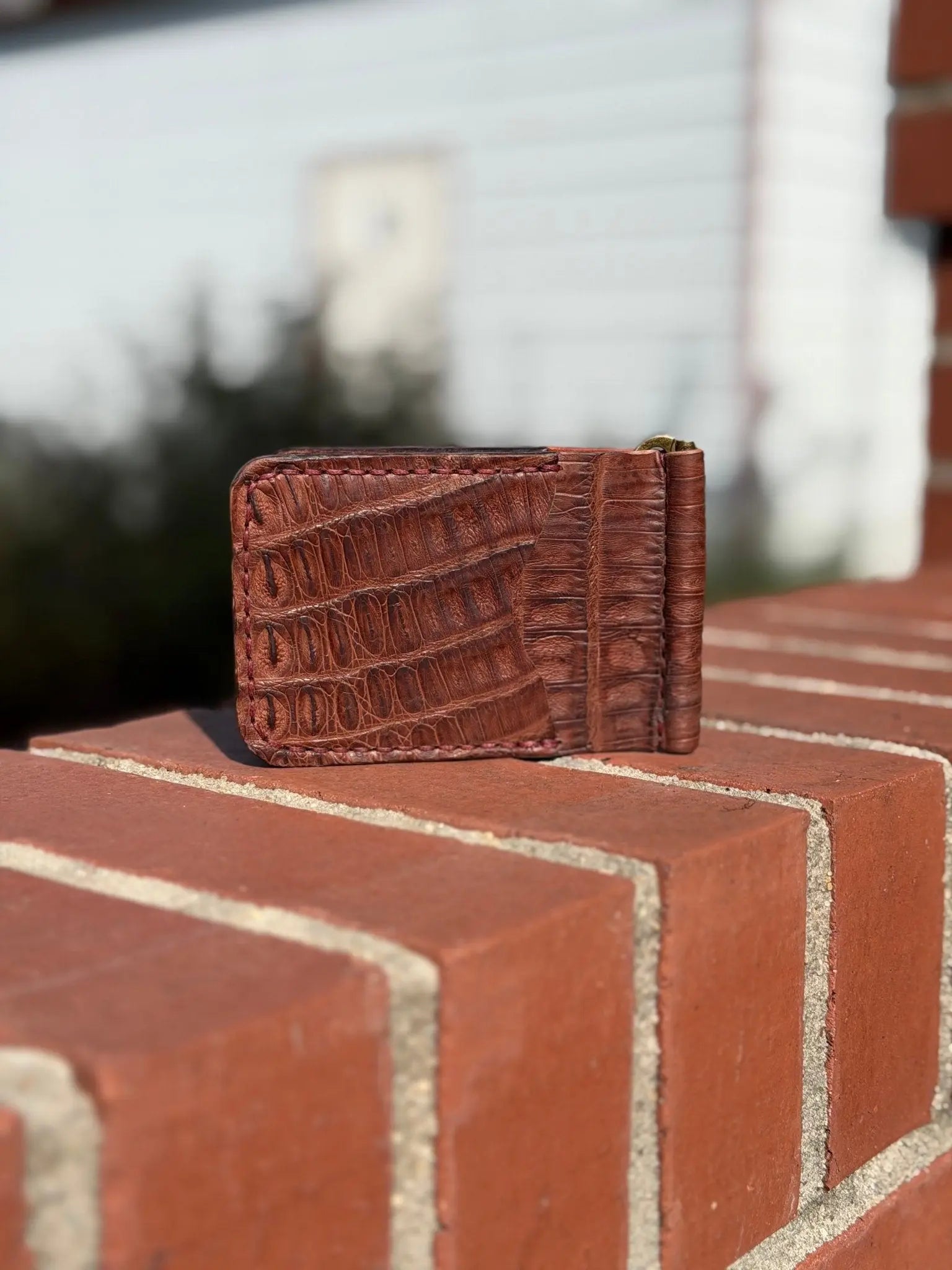 High end leather money clip wallets Kw Leatherworks