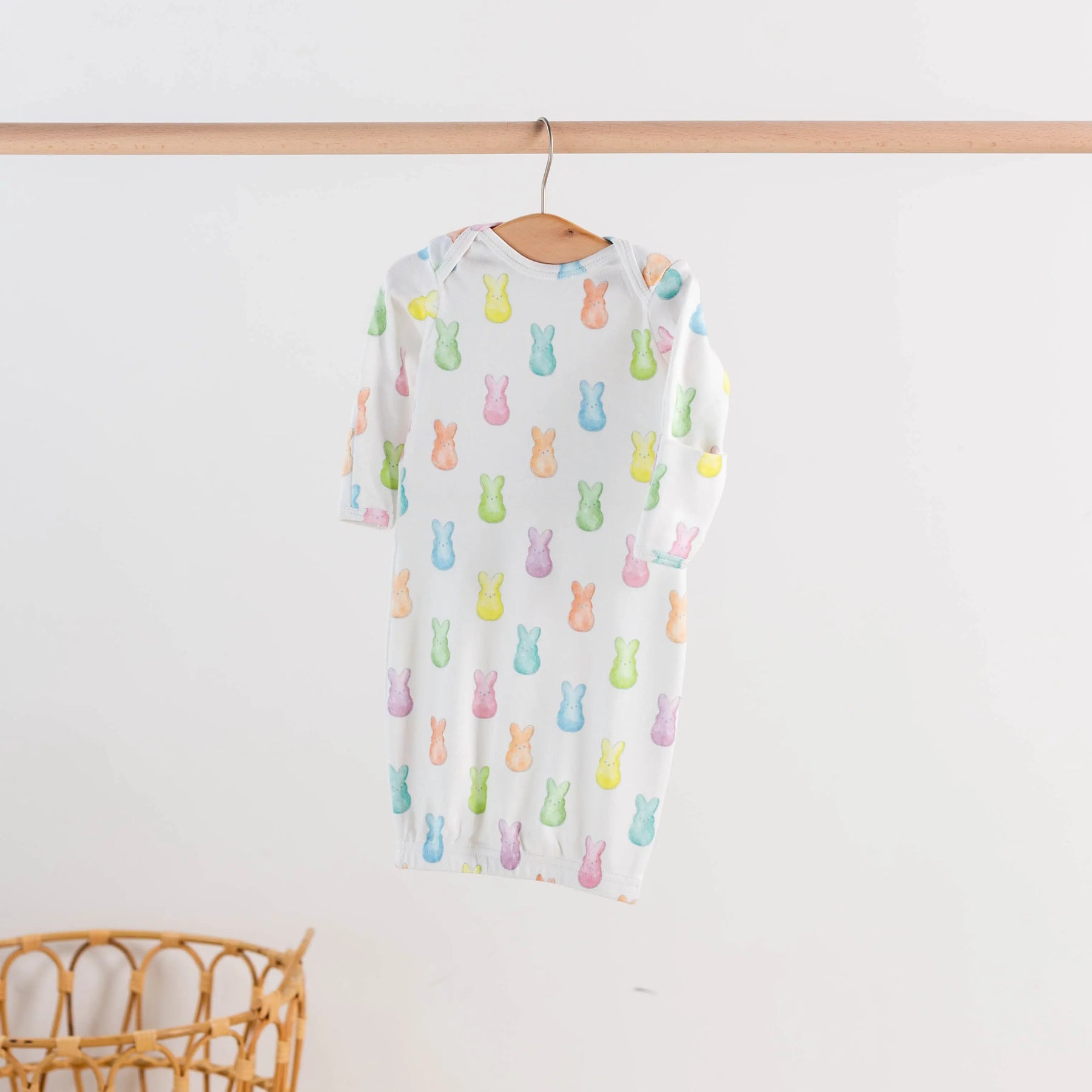 Hoppy Easter Organic Cotton Kids Pajamas Nola Tawk