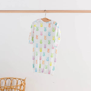 Hoppy Easter Organic Cotton Kids Pajamas Nola Tawk