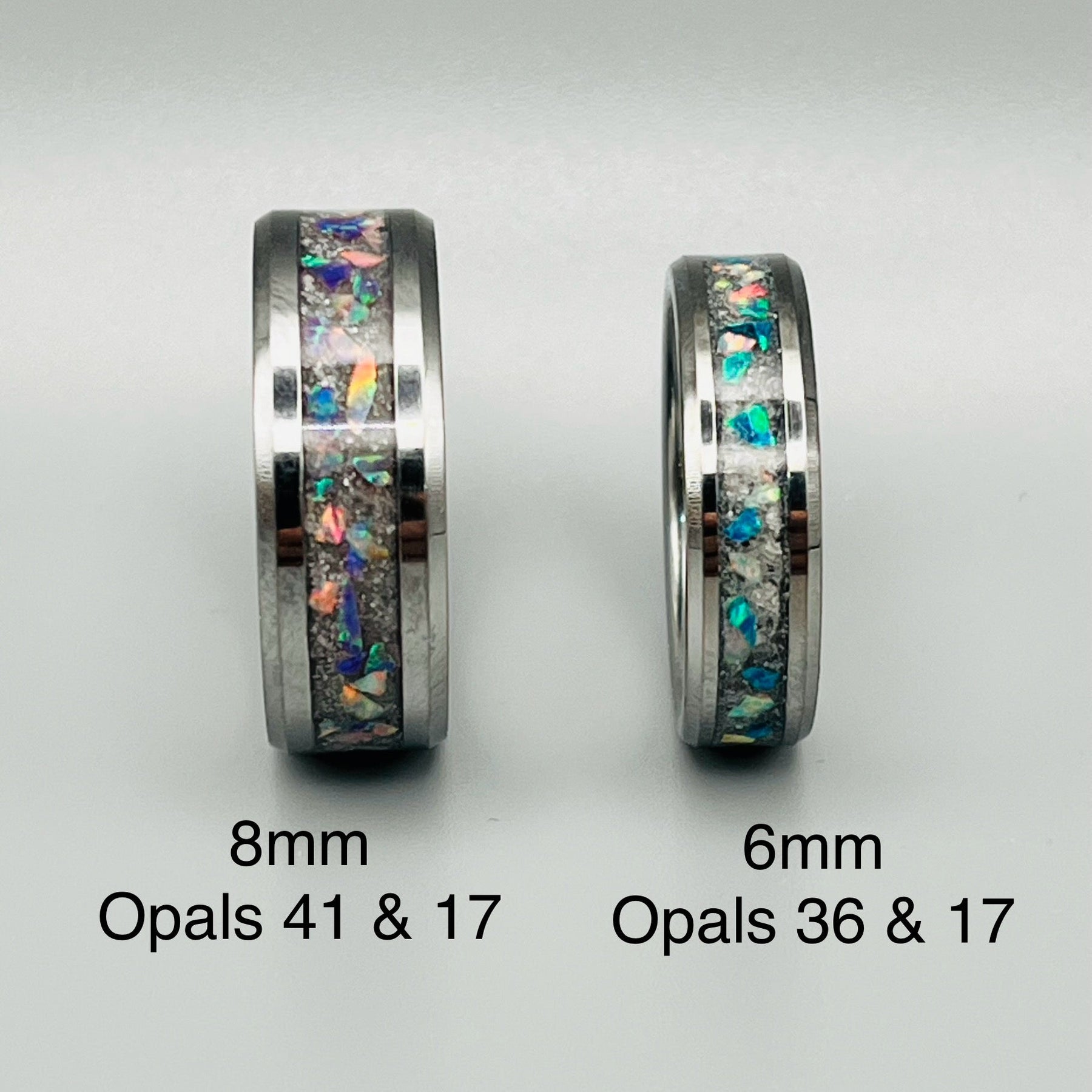 The Taz Opal and Ash Memorial Ring