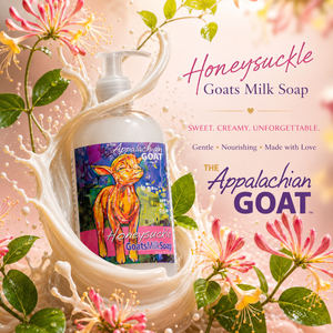 LIQUID SOAP - HONEYSUCKLE GOATS MILK 16 oz.