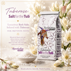 TUBEROSE GOATS MILK ARNICA BATH SALTS