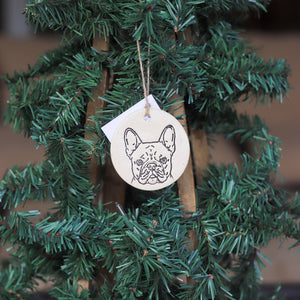 Prodigal Pottery Handmade Ceramic Dog Breed Ornament — product view 7