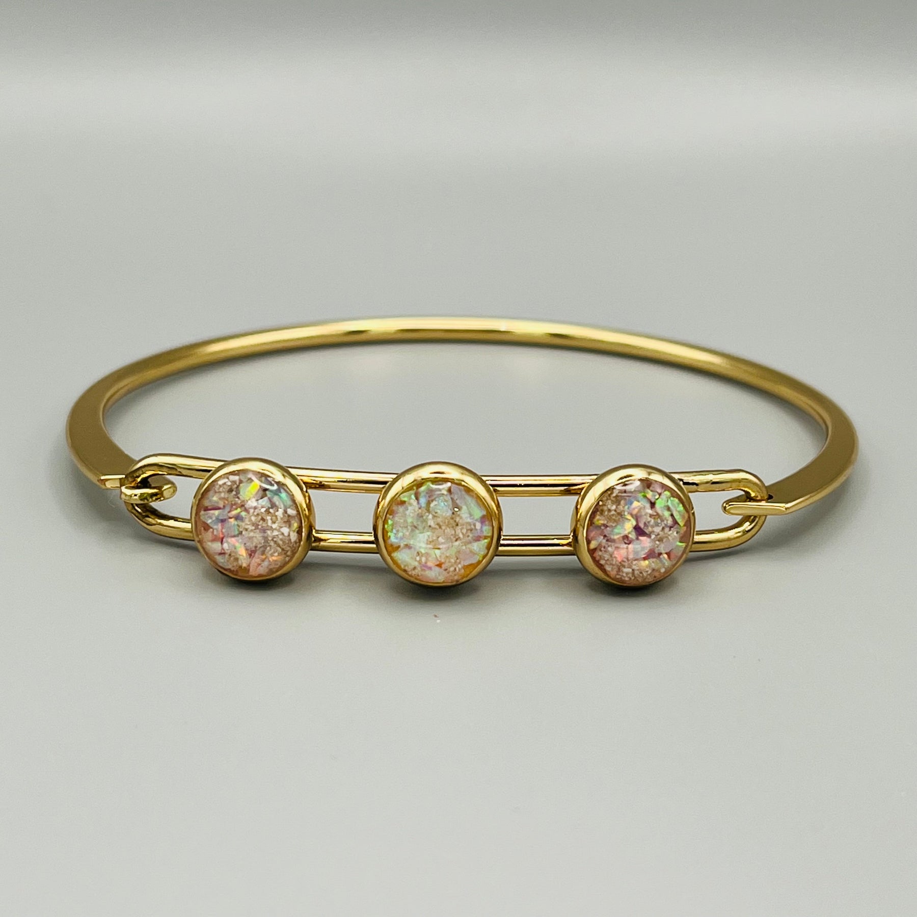 Cremation Ash Memorial Bracelet -Eternal Tides