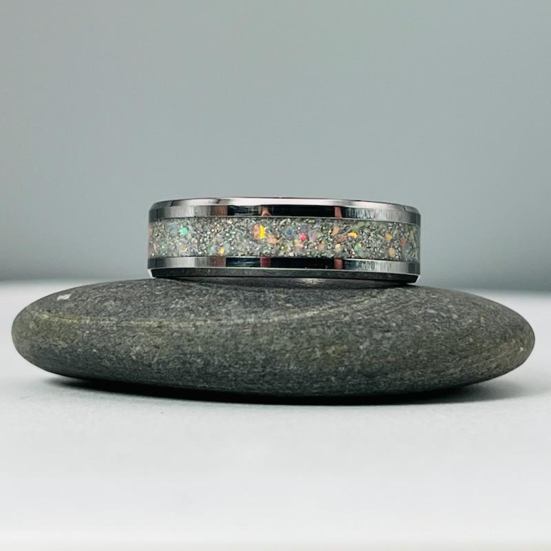 Diamond Sparkle Memorial Ring