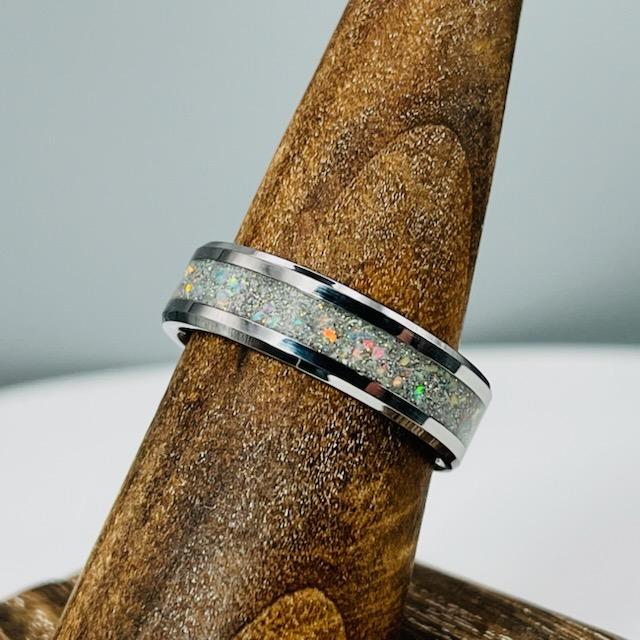 Diamond Sparkle Memorial Ring