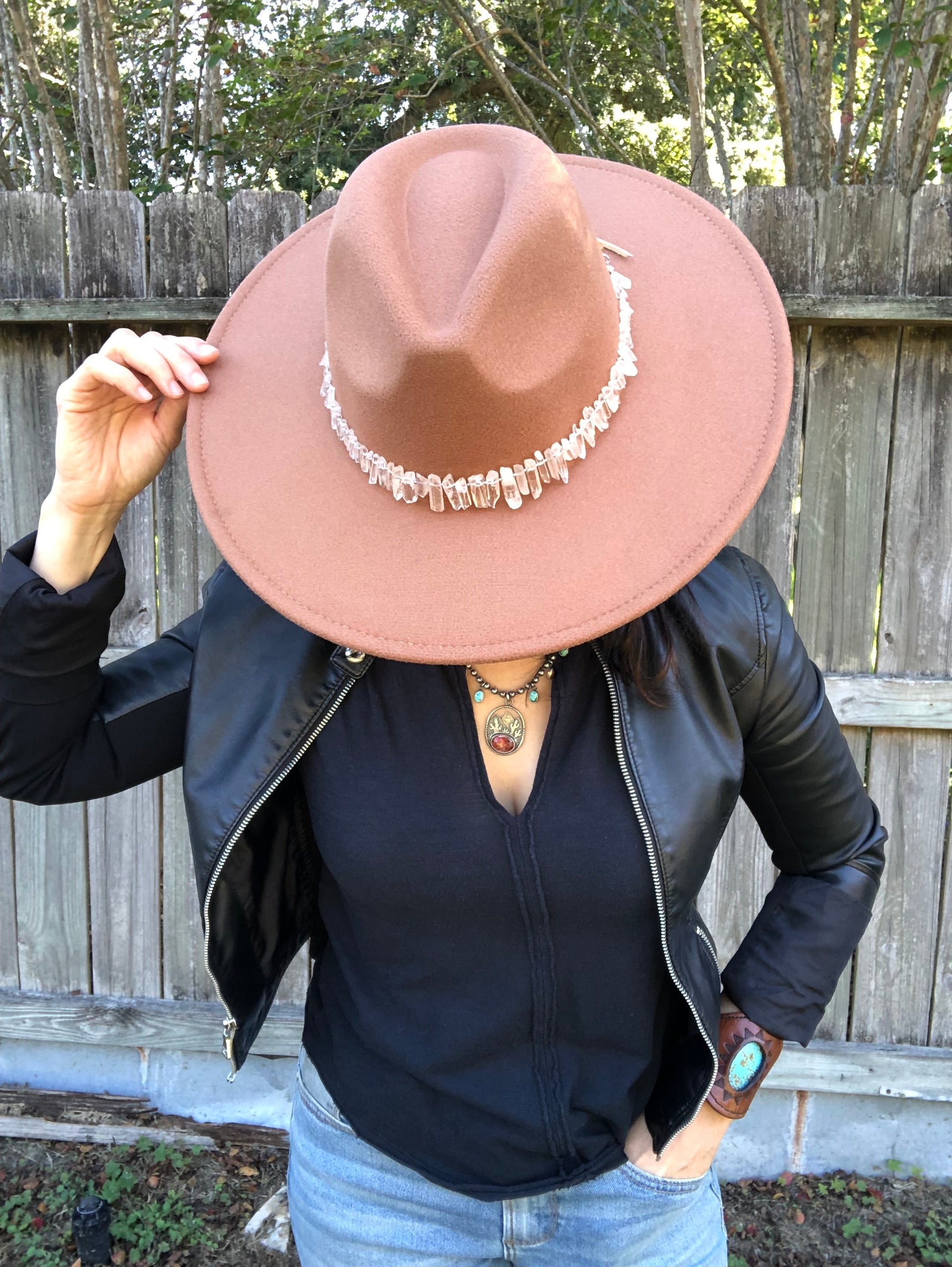Crystal Hatband, Gemstone Hat Band