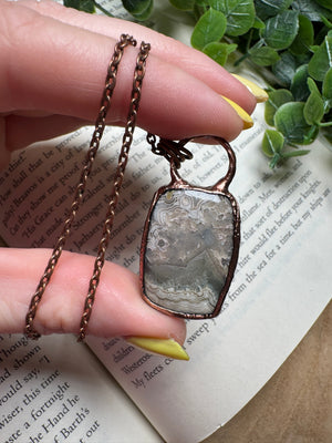 Crazy Lace Agate Necklace
