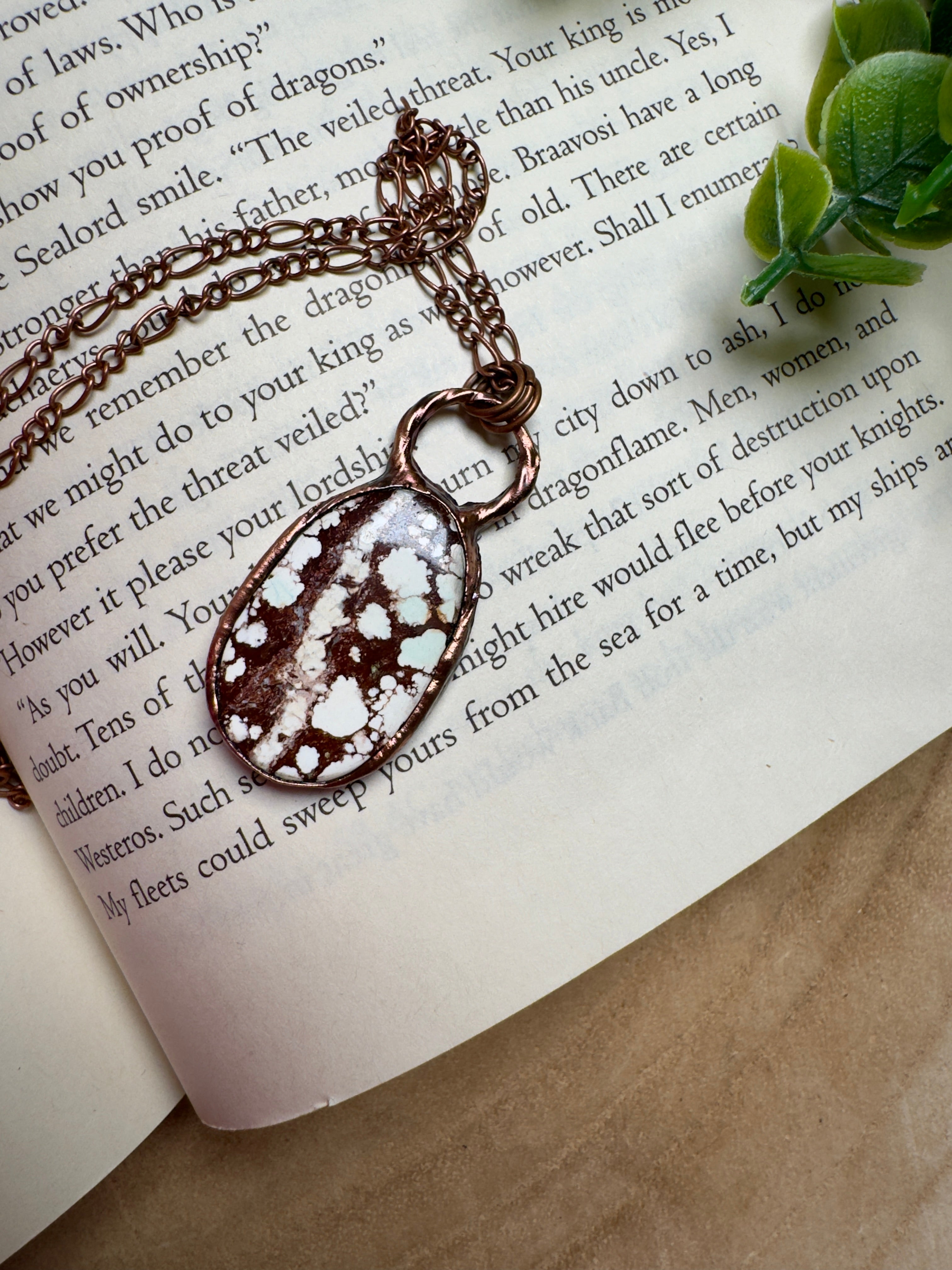 Wild Horse Jasper Necklace