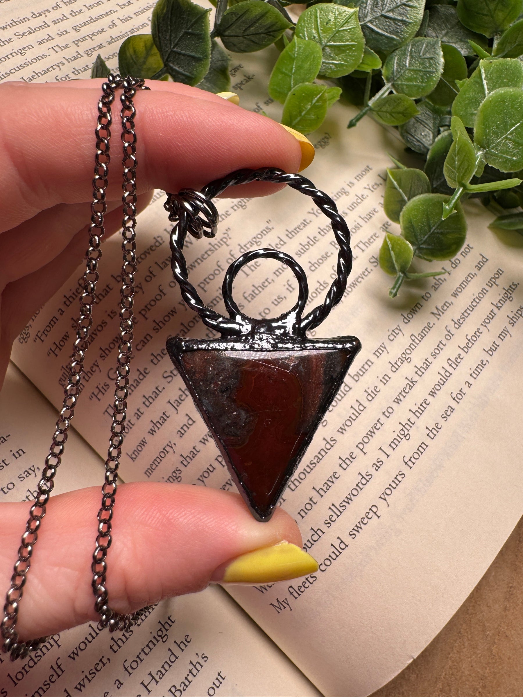 Bloodstone Necklace