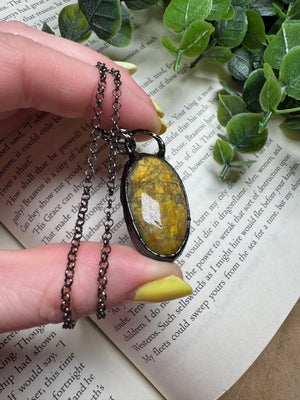 Golden Tigers Eye Necklace