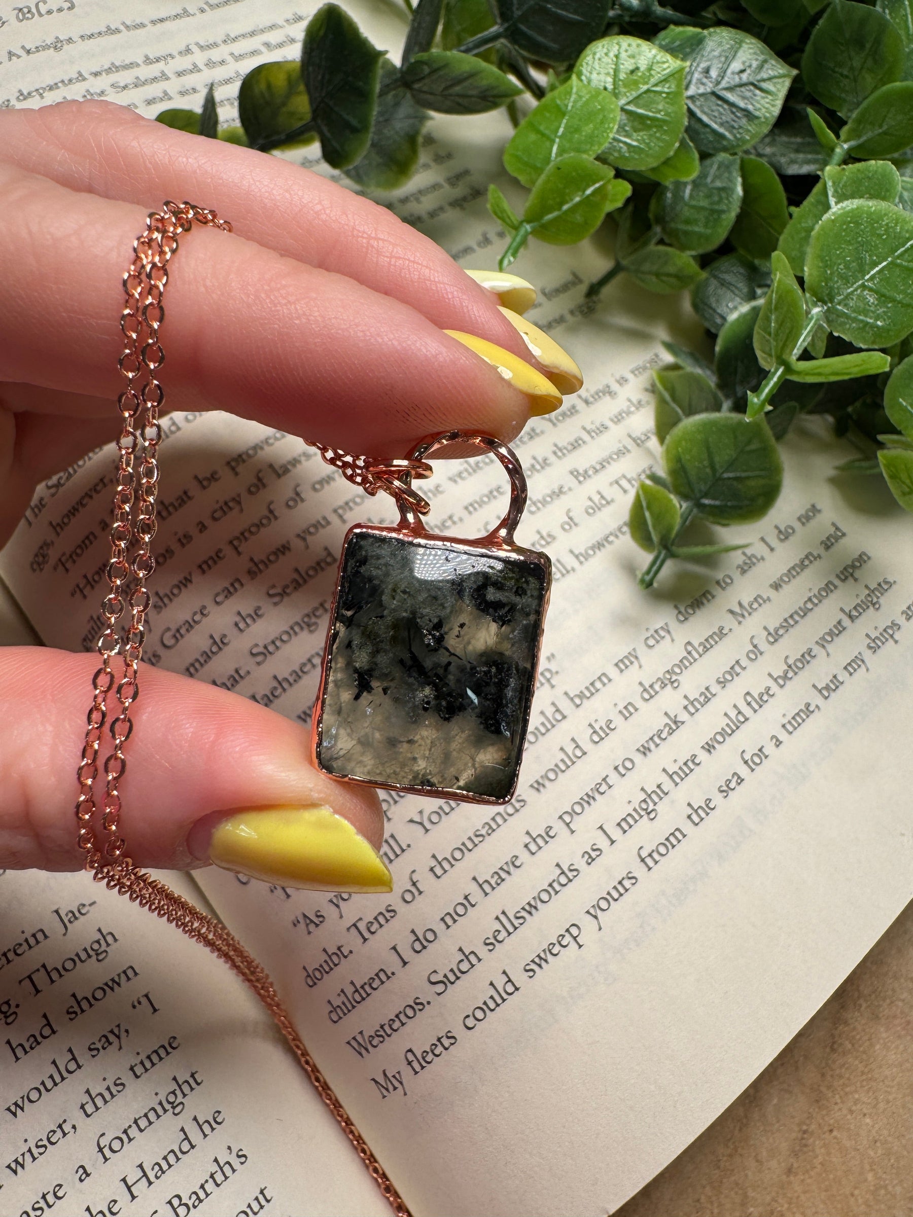 Prehnite Necklace