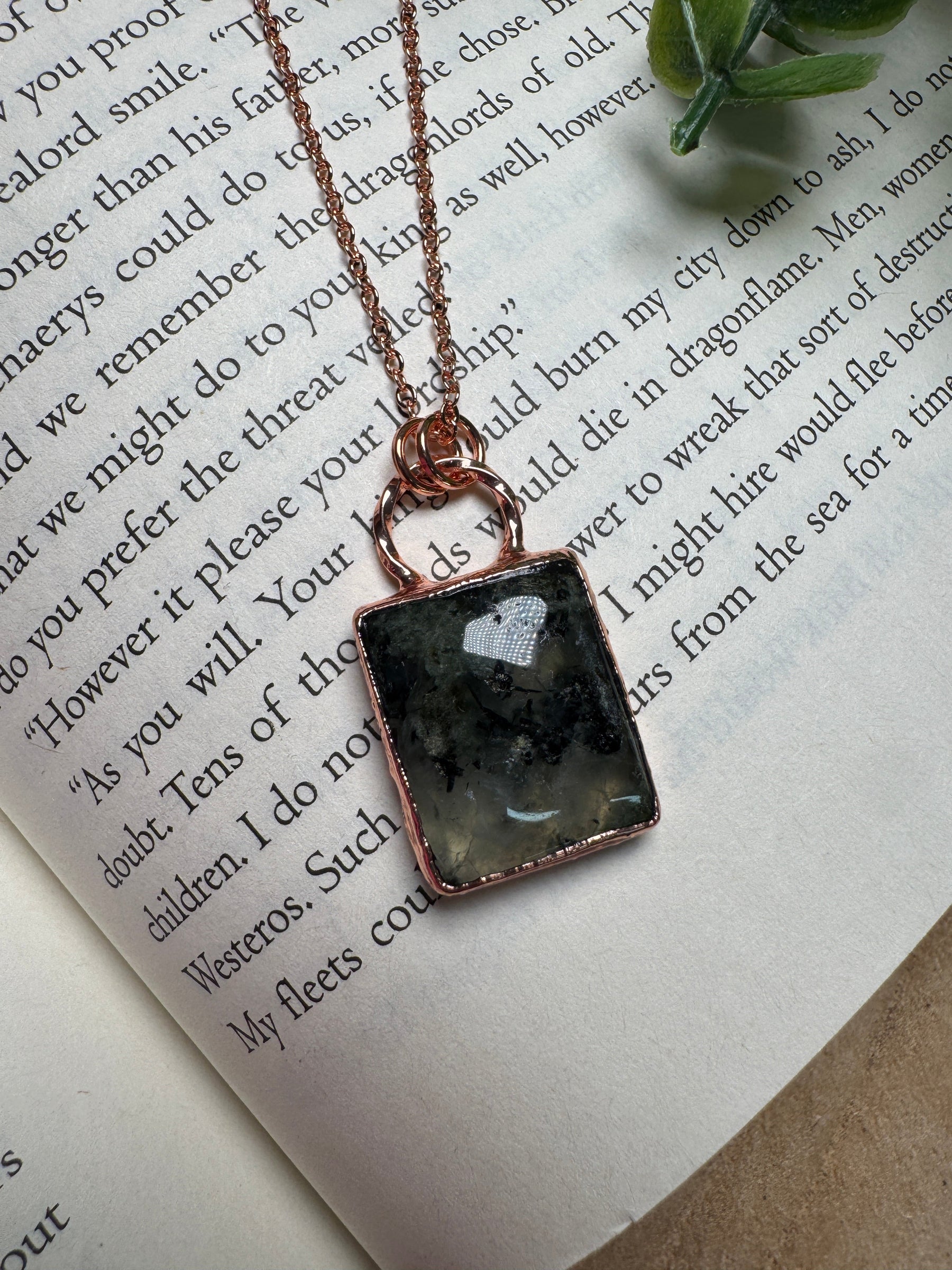 Prehnite Necklace