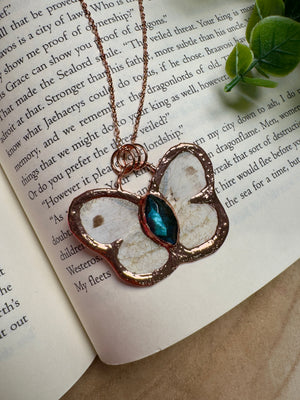 Butterfly and Labradorite Necklace