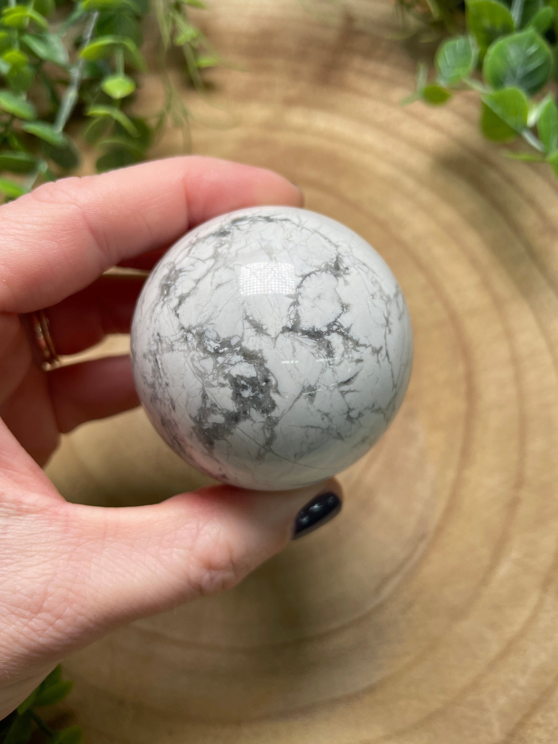 Howlite Sphere