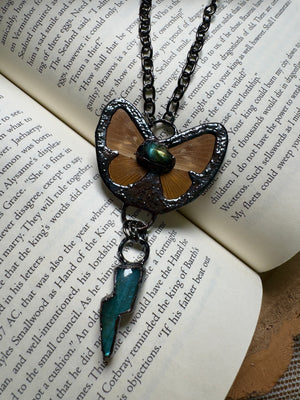 Butterfly and and Labradorite Necklace