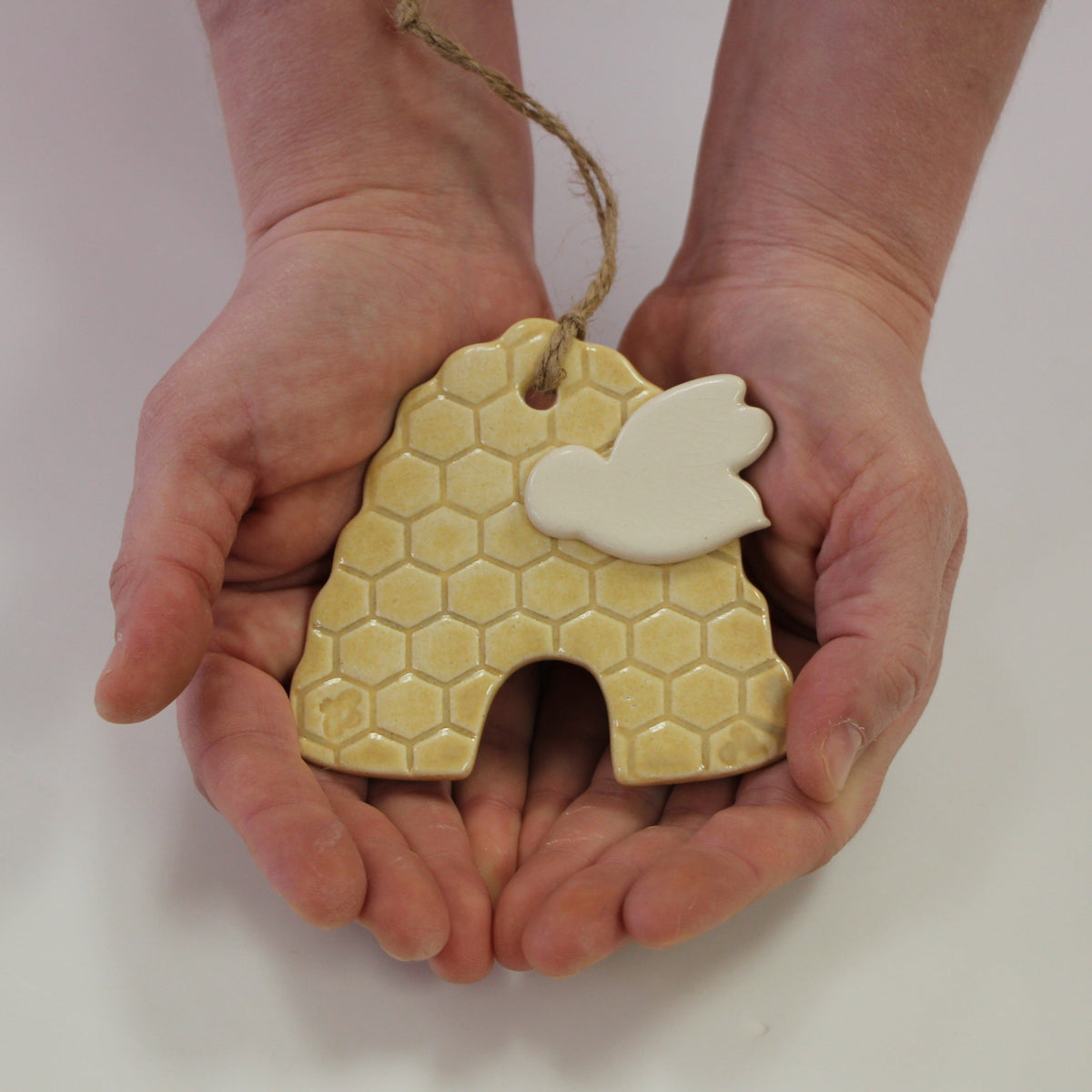 Prodigal Pottery Beehive Ornament — product view 1