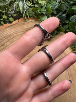 Tigers Eye Ring Adjustable