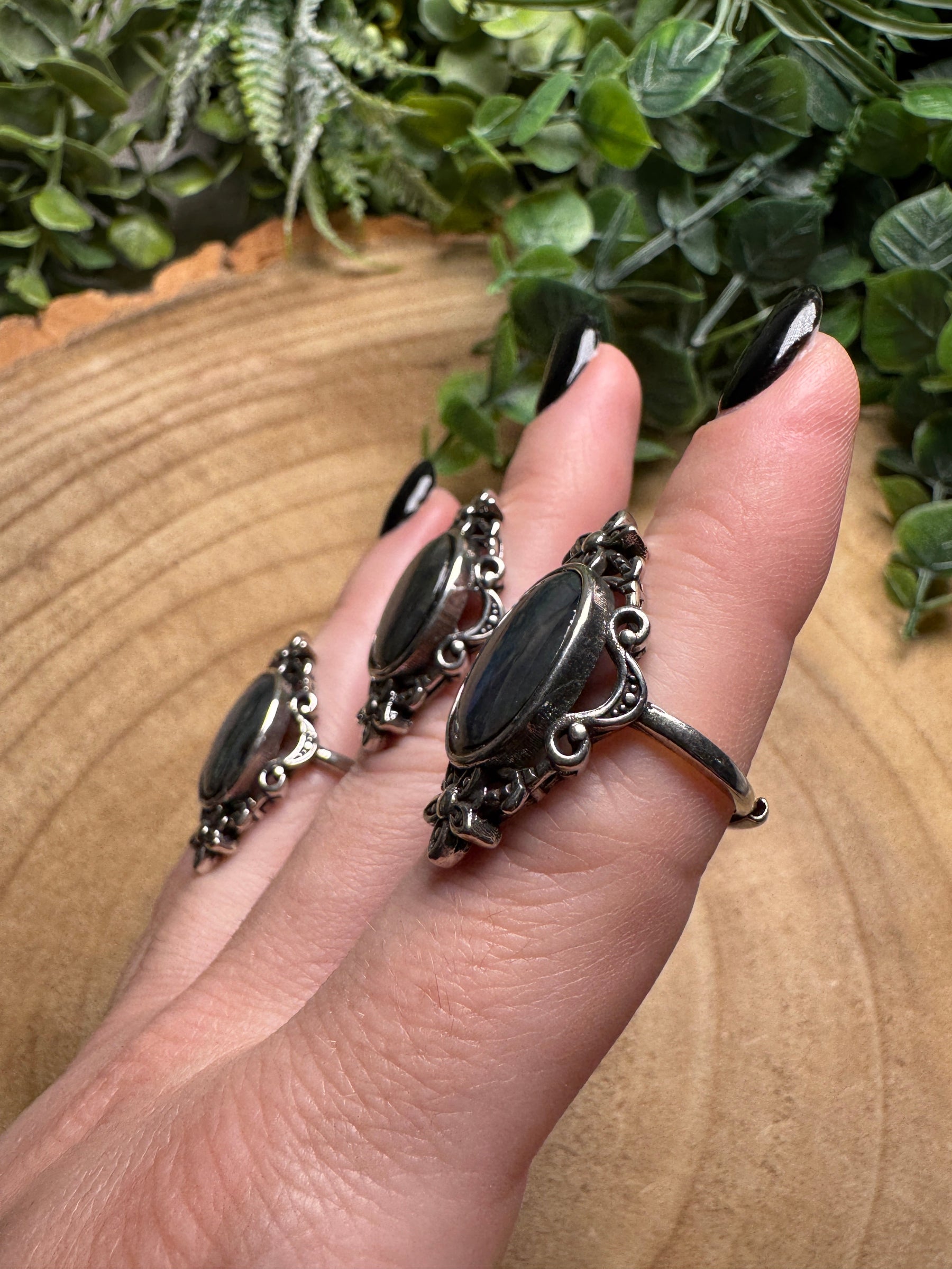 Abalone Shell Ring Adjustable