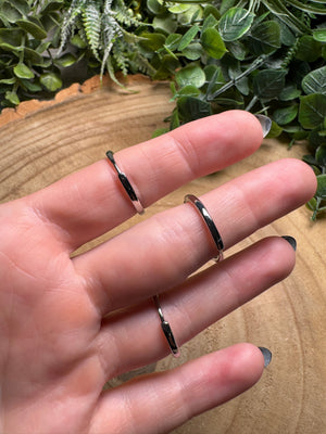 Blue Sandstone Ring Adjustable