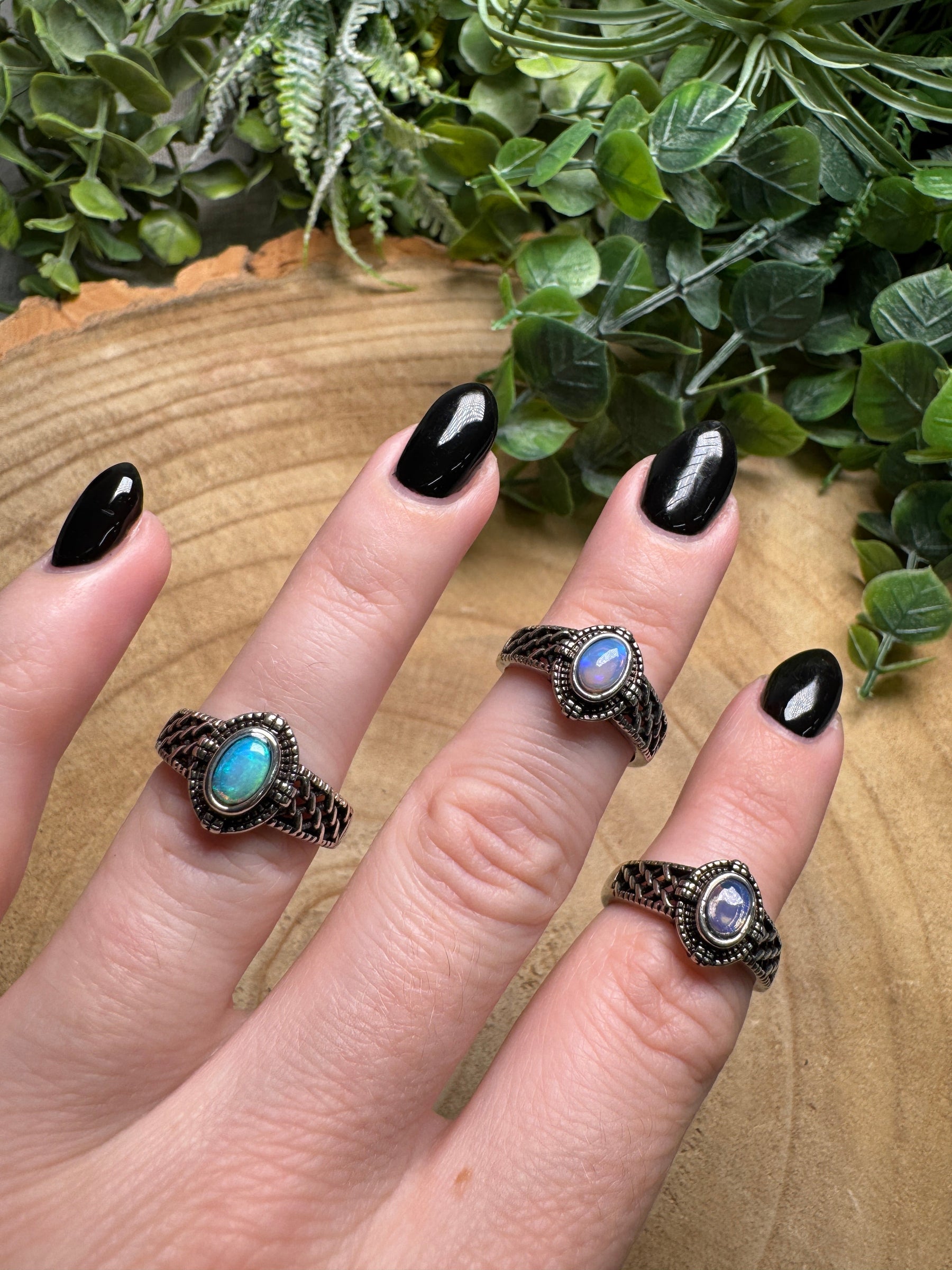 Opal Ring Adjustable