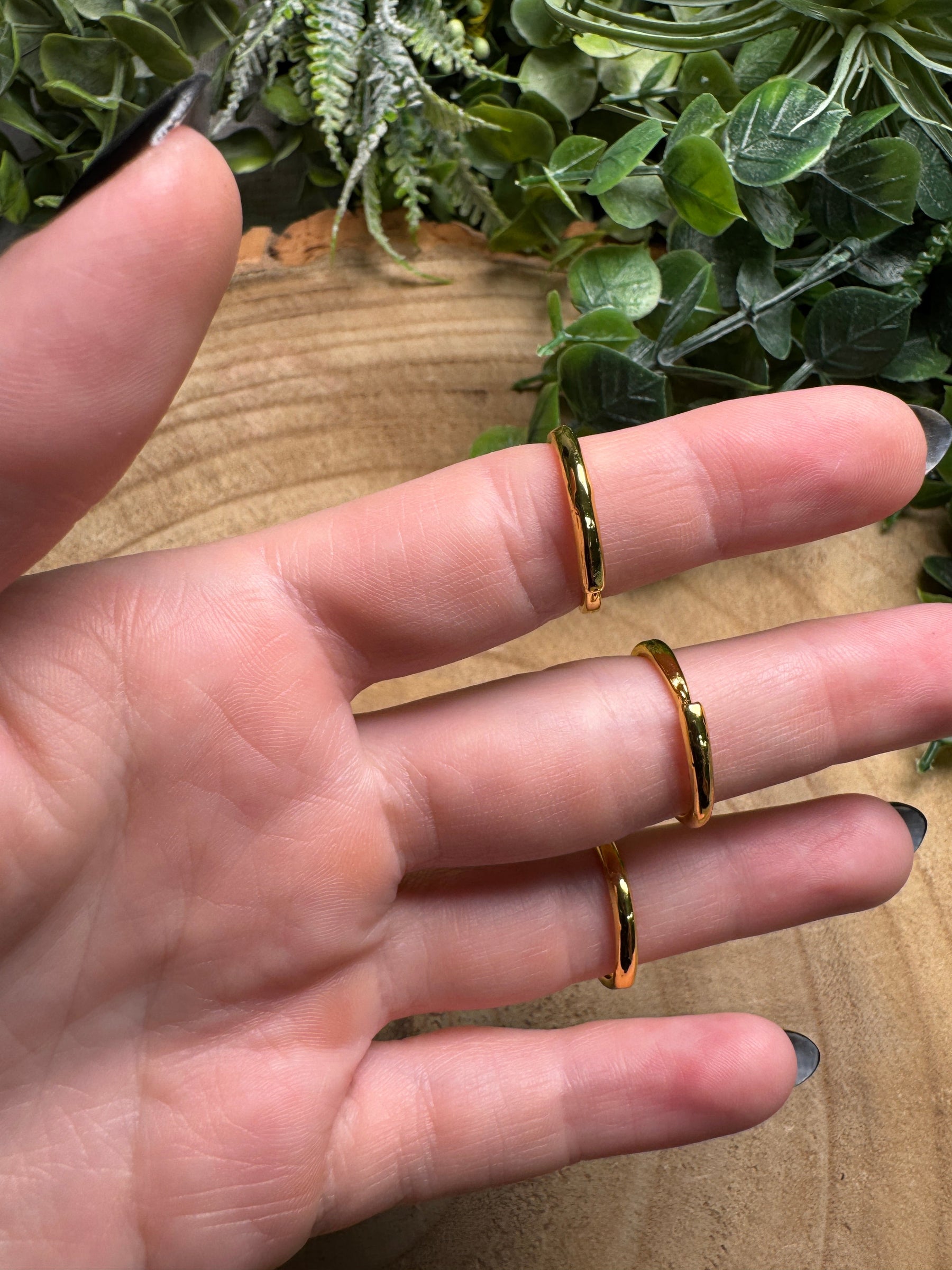 Hypersthene Ring Adjustable