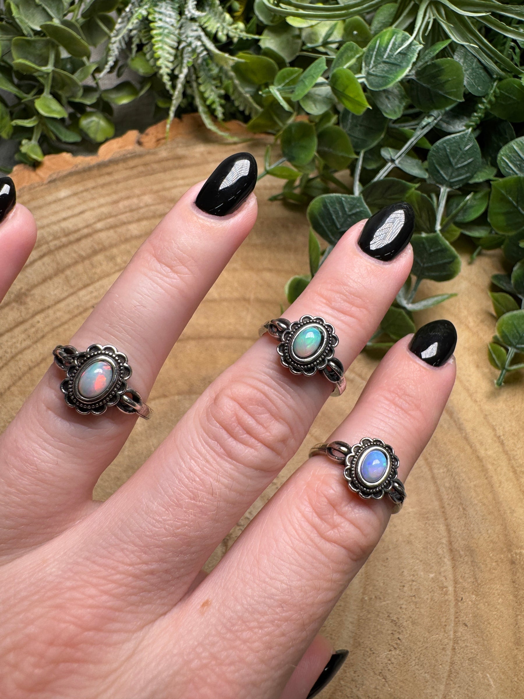 Opal Ring Adjustable