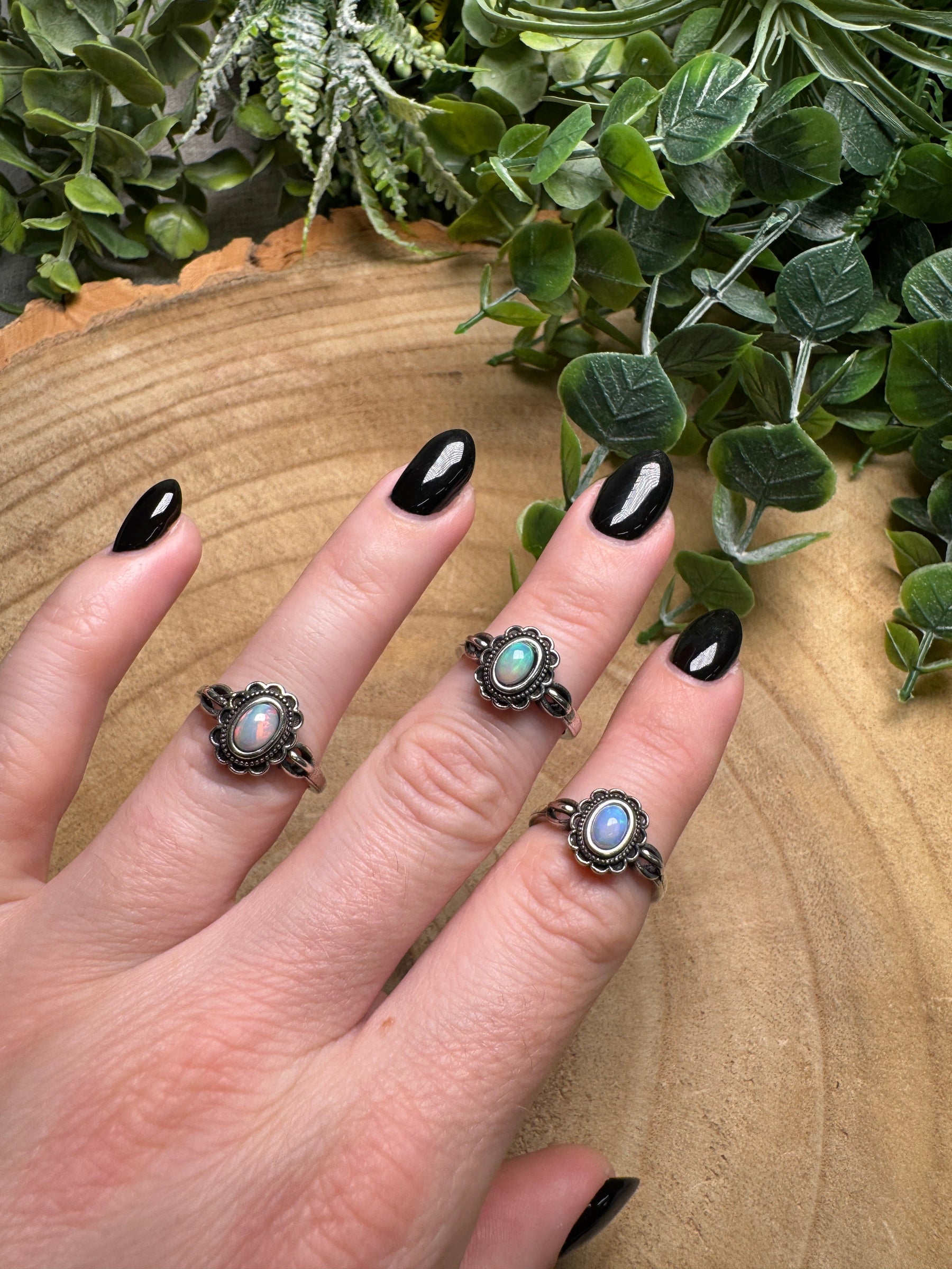 Opal Ring Adjustable