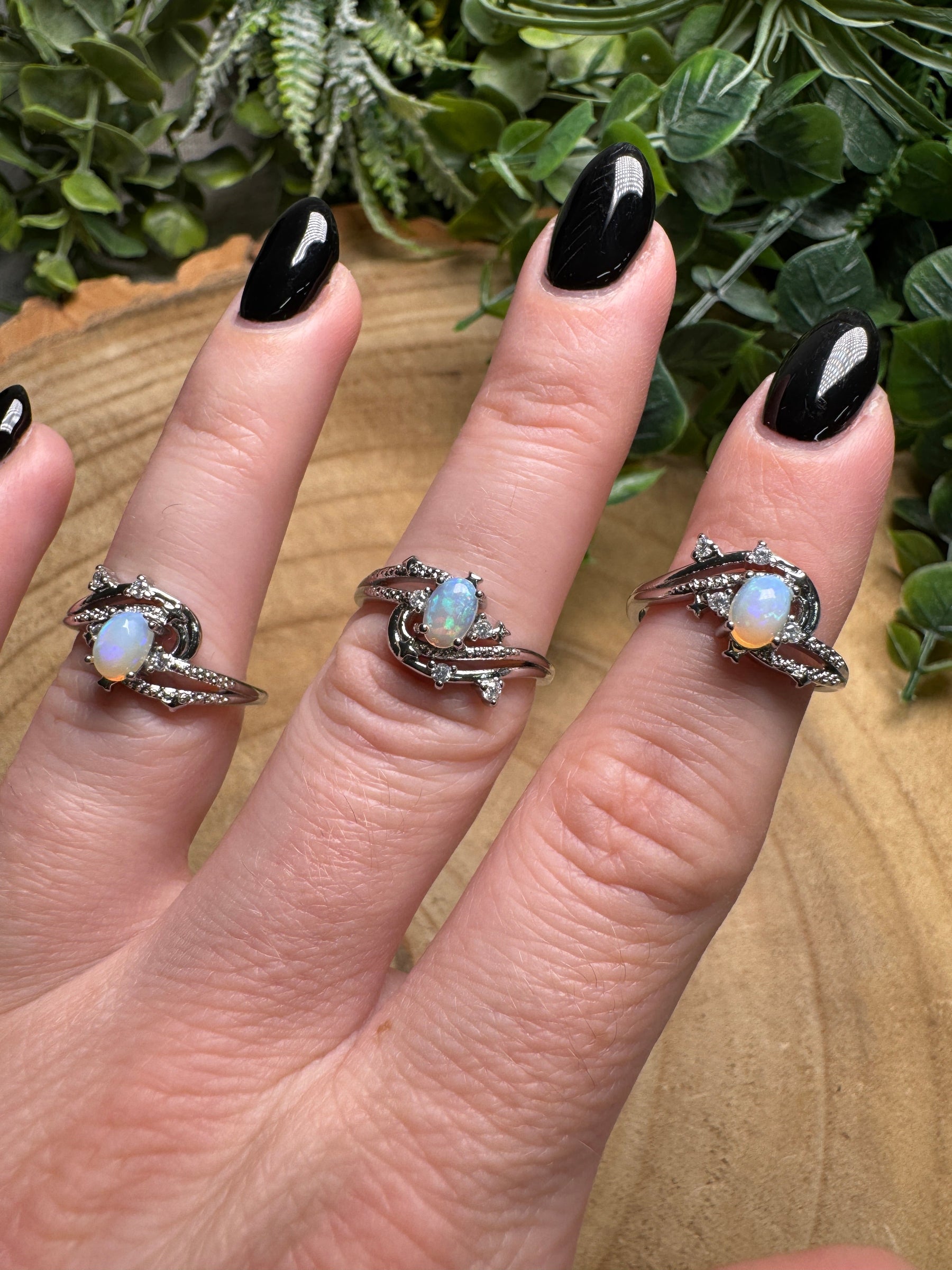 Opal Ring Adjustable