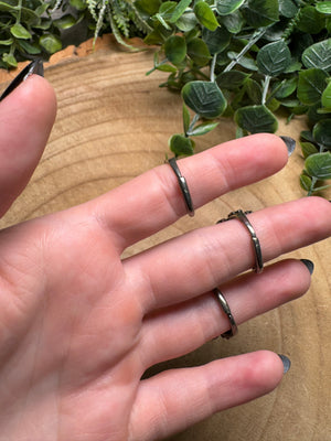 Hypersthene Ring Adjustable