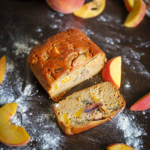 Virginia Peach Cobbler Cake